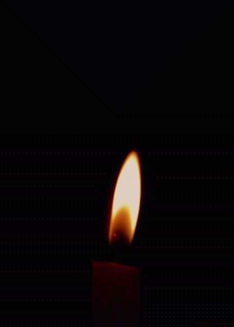 Vela acesa